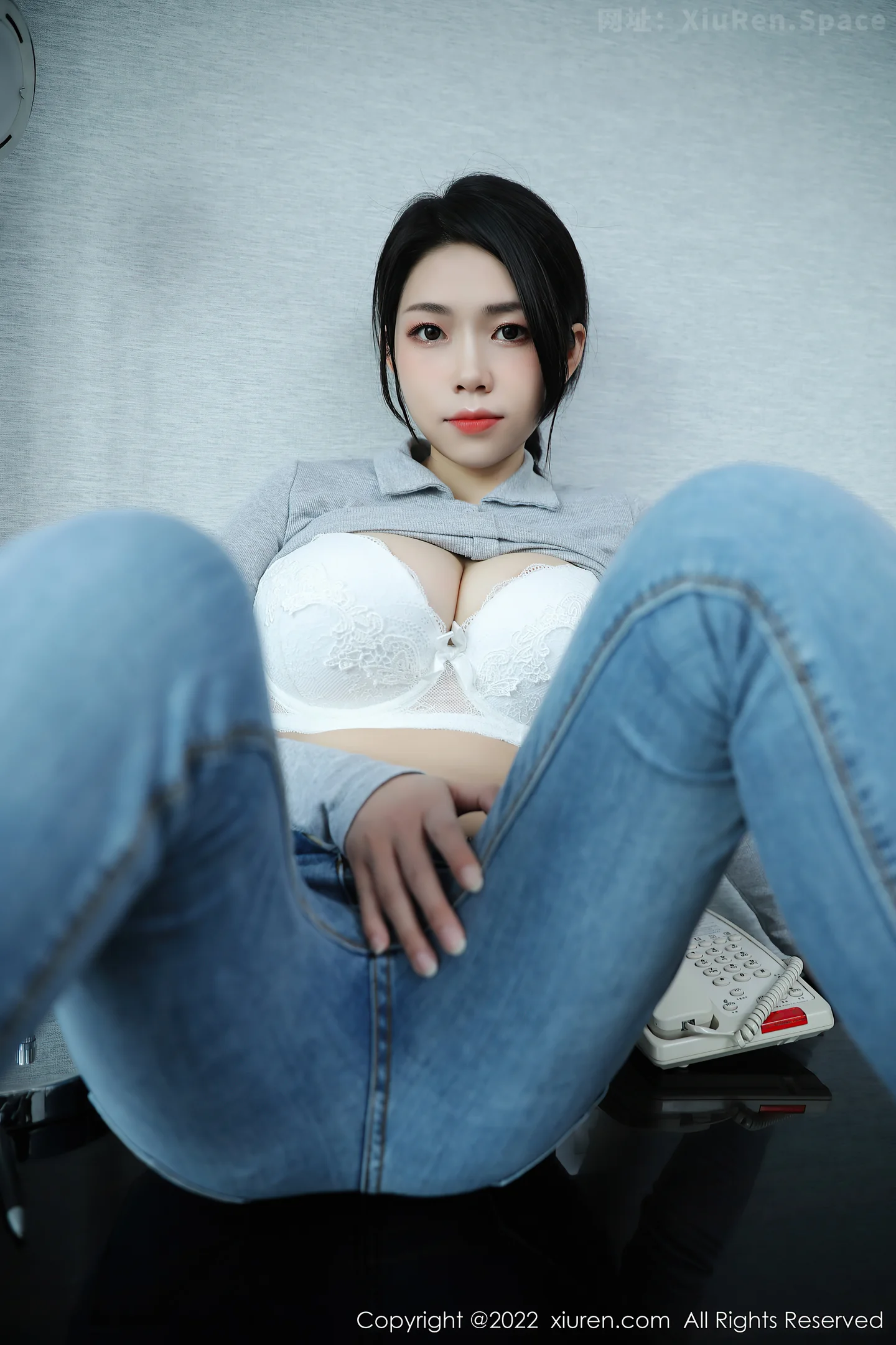 图片[6]-[XiuRen秀人网]VOL.4711 模特娜娜子呀私房半脱露性感白色蕾丝内衣配肉丝裤袜诱惑写真72P-秀人网官方网站